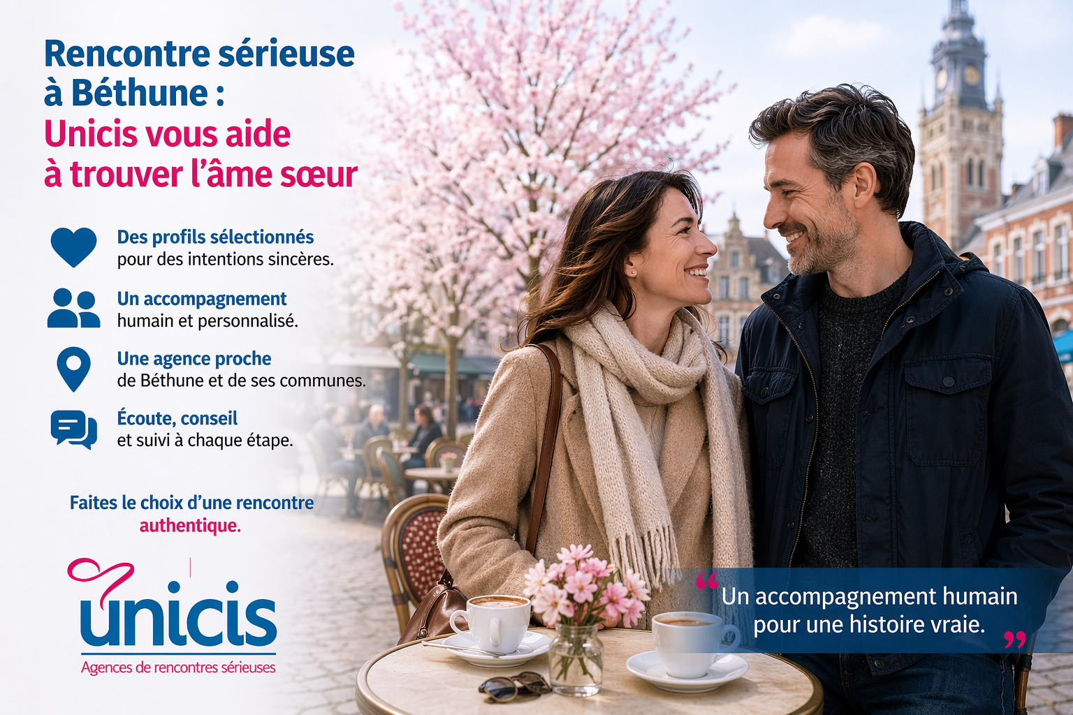 Rencontre s&eacute;rieuse &agrave; B&eacute;thune avec Unicis